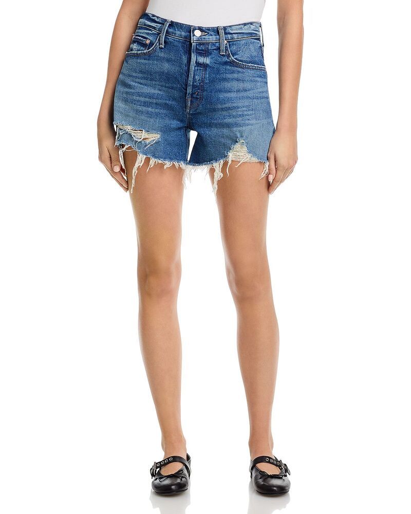 マザー レディース ボトムス ハーフパンツ・ショーツ ショートパンツ MOTHER The Skipper Shorts in Girls Just Wanna Have Sun Girls Just Wanna Have Sun