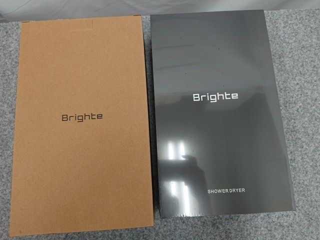 【未使用品】 ブライト シャワードライヤー BRT-SD173 ブラック Brighte SHOWER DRYER ヘアドライヤー