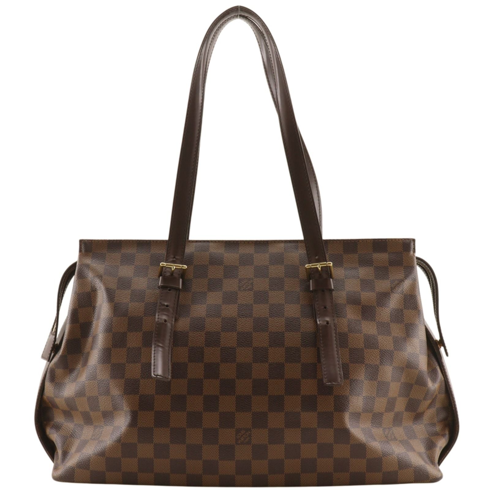 【LOUIS VUITTON】ルイ・ヴィトン チェルシー N51119 ダミエキャンバス 茶 TH0065 レディース トートバッグ