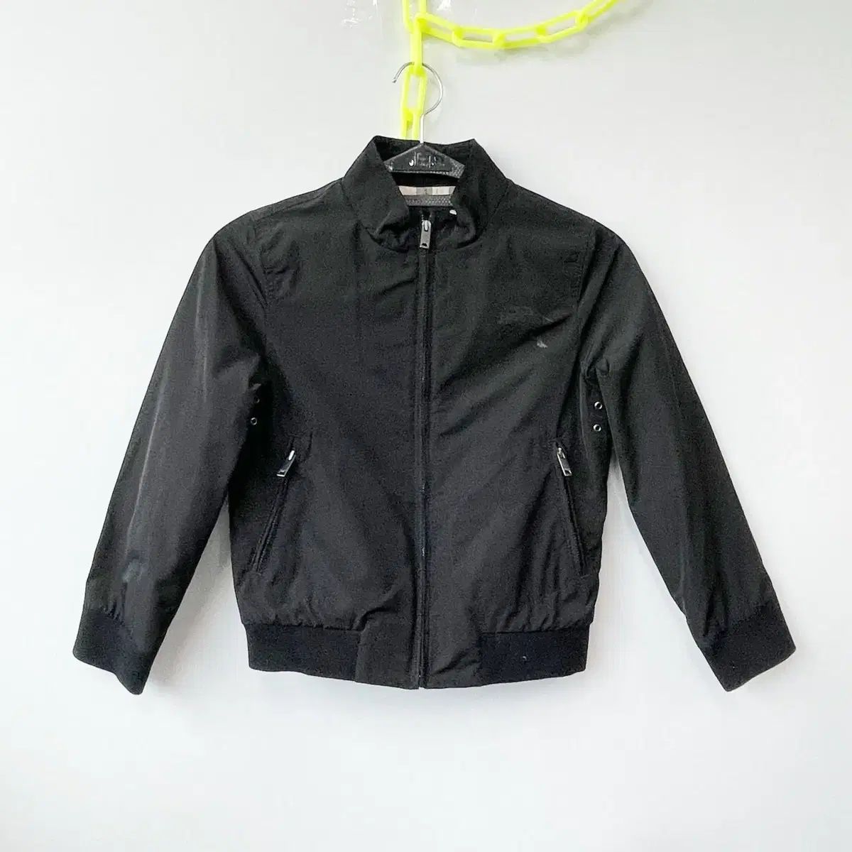 バーバリー 正規品 ジュニア MA-1ジャケット 7Y ジーンズ センス 