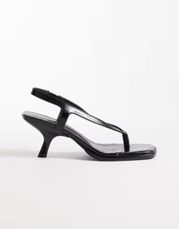 グラマラス レディース シューズ サンダル ヒール Glamorous heeled sandals Black ブラック