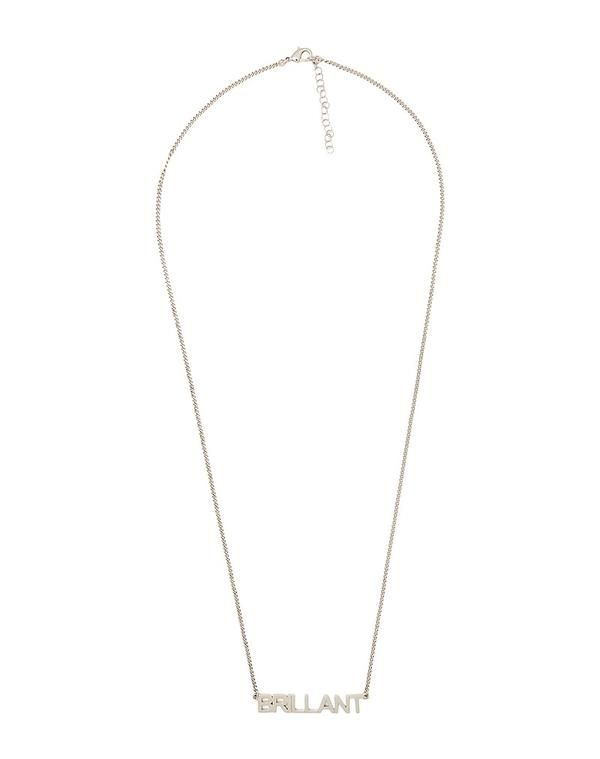 マルタンマルジェラ レディース アクセサリー ネックレス・チョーカー・ペンダントトップ MM6 MAISON MARGIELA ネックレス Silver シルバー