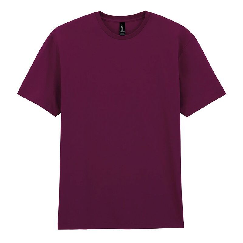 ギルダン レディース トップス Tシャツ コットン Gildan Mens Cotton LightweightShirt Maroon マルーン