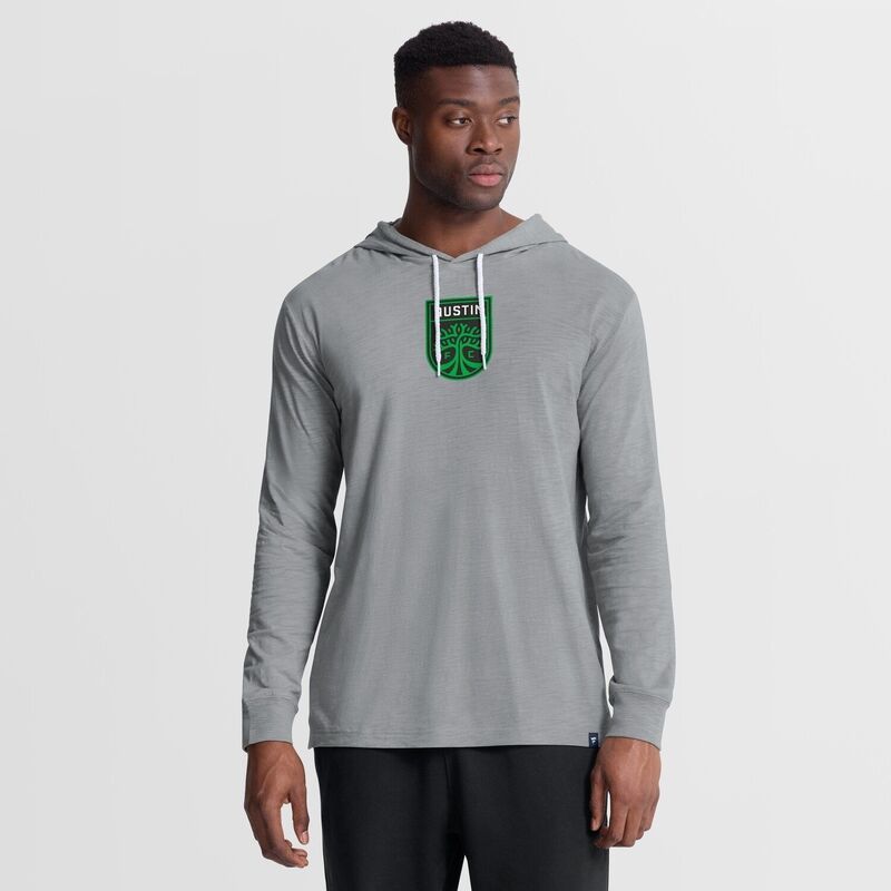 ファナティクス レディース トップス Tシャツ パーカー Mens Fanatics Gray Austin FC Unending Practice Transitional Hoodie Afc Grey グレー