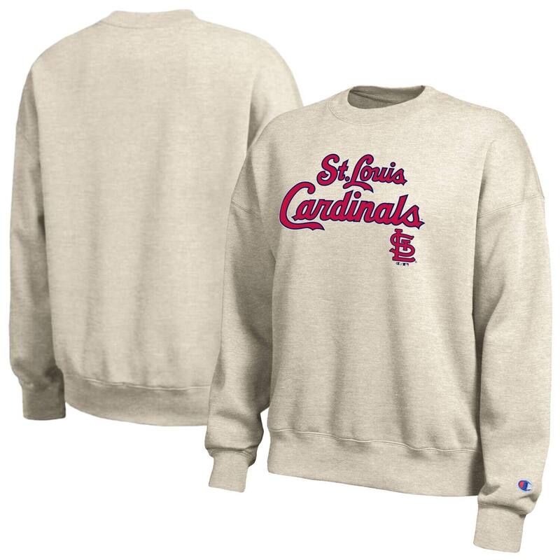チャンピオン レディース トップス Tシャツ スウェット Womens Champion Oatmeal St Louis Cardinals All Star Sweatshirt Crd Multi マルチカラー