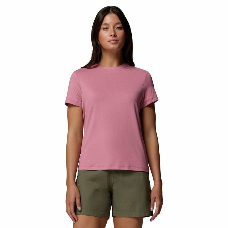 コロンビア レディース トップス Tシャツ ロゴ Womens Columbia Parsons Point Short Sleeve Logo Tee Rosette Heather ヘザー