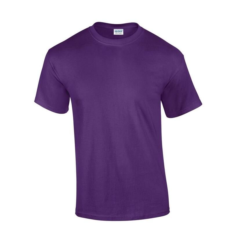 ギルダン レディース トップス Tシャツ コットン Gildan Mens Ultra Cotton TShirt Purple パープル