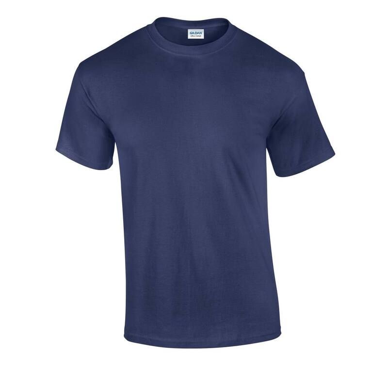 ギルダン レディース トップス Tシャツ コットン Gildan Mens Ultra Cotton TShirt Metro Blue ブルー