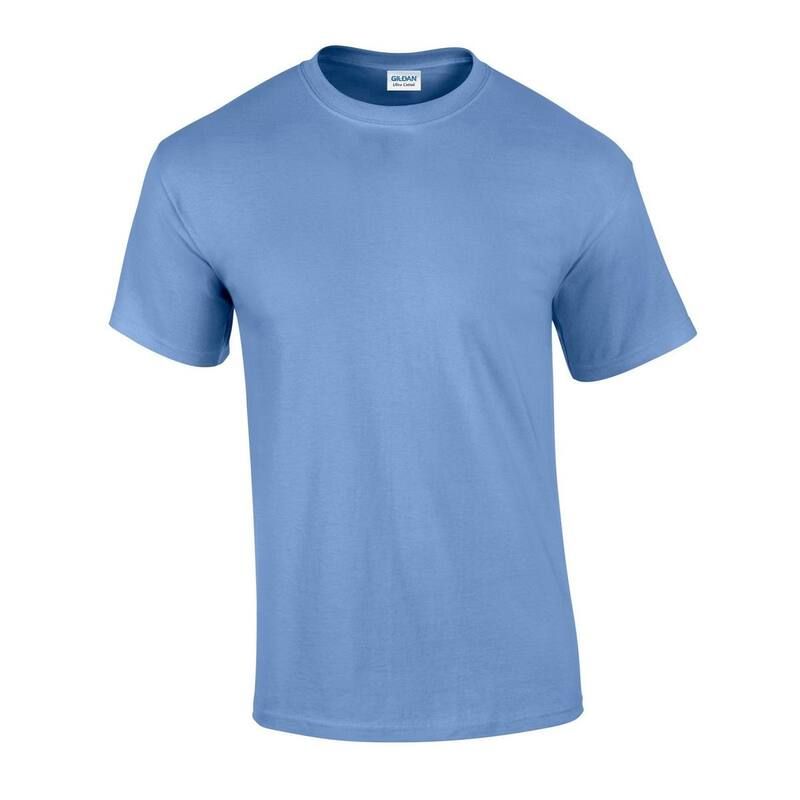 ギルダン レディース トップス Tシャツ コットン Gildan Mens Ultra Cotton TShirt Carolina Blue ブルー