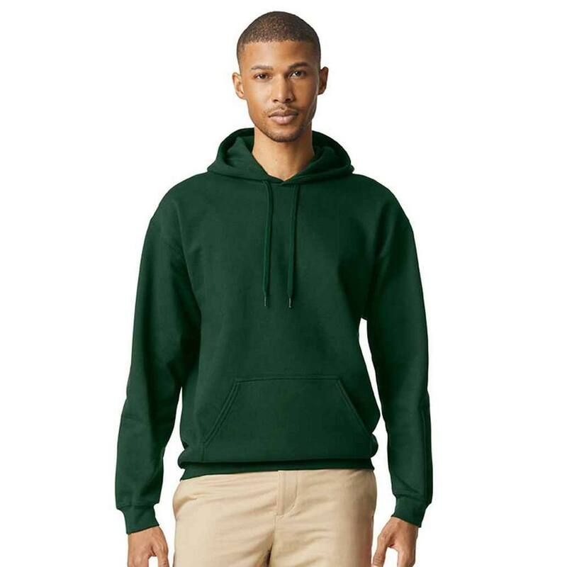 ギルダン レディース トップス Tシャツ パーカー Gildan Unisex Softstyle Midweight Hoodie Forest Green グリーン