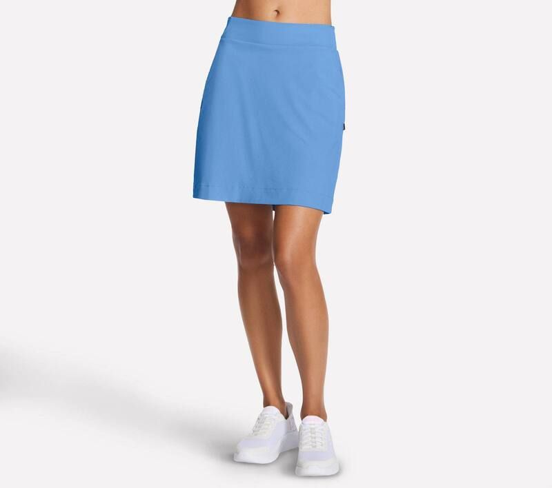 スケッチャーズ レディース ボトムスカート Womenskechers Destination Skort Blue Dawn ブルー