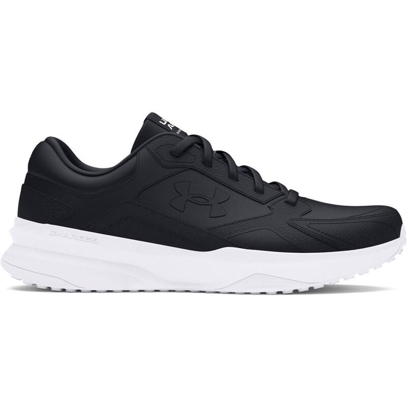 アンダーアーマー レディース シューズ スニーカー Under Armour Edge LTHR Mens Training Shoes Black ブラック