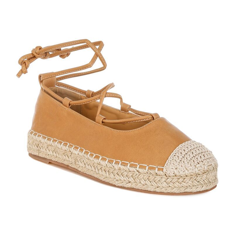 ロンドンラグ レディース シューズ パンプス サンダル London Rag Alaya WomenslipOn Espadrille Sandals Tan タン