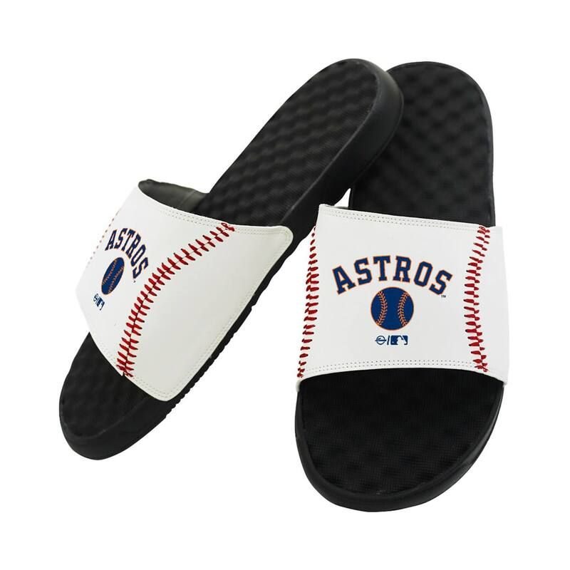 アイスライド レディース シューズ サンダル Unisex ISlide Houston Astros Baseball Stitch Slide Sandals Ast White ホワイト
