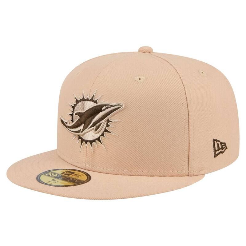 ニューエラ レディース アクセサリー 帽子 Mens New Era Tan Miami Dolphins Candied Pecan 59FIFTY Fitted Hat Dol Multi マルチカラー 10,935円