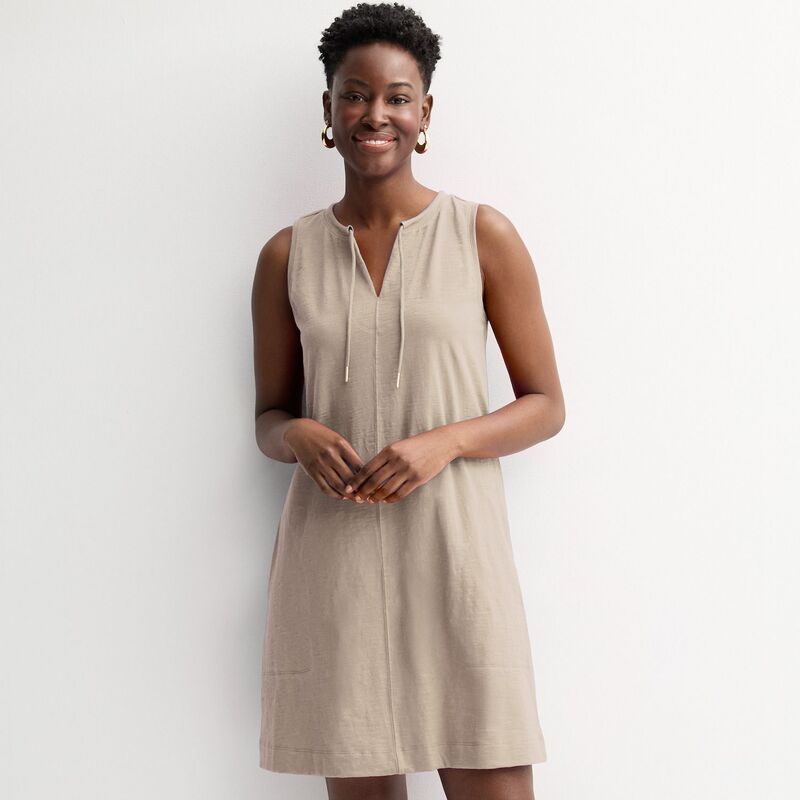 ソノマ レディース トップス ワンピース ニット Womensonoma Goods For Lifeasy Knitank Dress Mocha Froth モカ