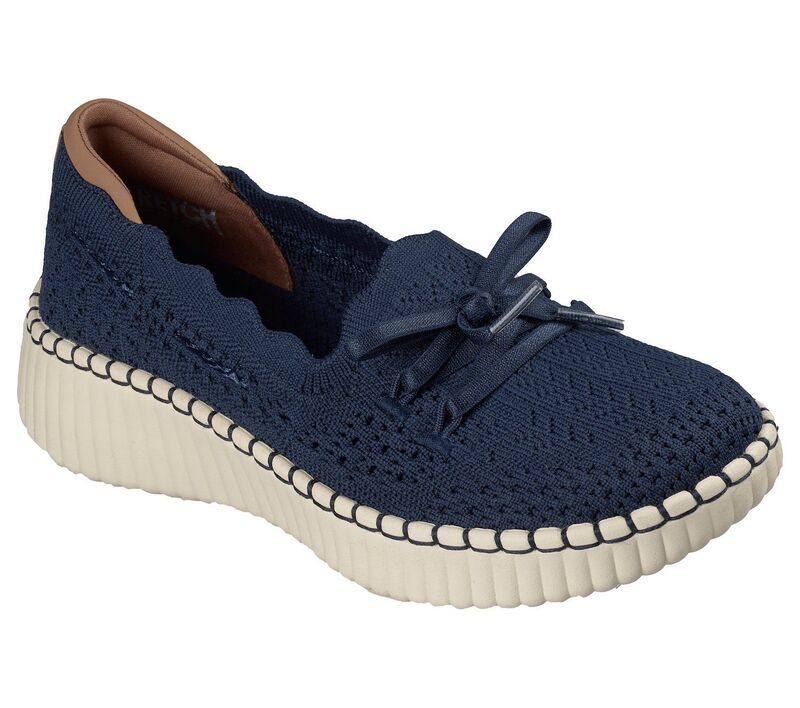 スケッチャーズ レディース シューズ サンダル Skechers Wilshire Blvd Womenshoes Navy ネイビー