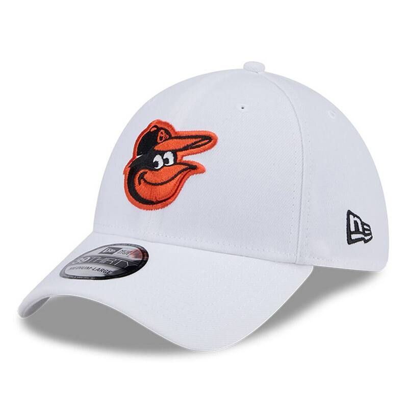 ニューエラ レディース アクセサリー 帽子 Mens New Era White Baltimore Orioles 39THIRTY Flex Hat Orl White ホワイト 8,745円