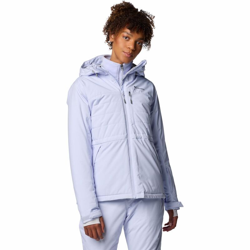 コロンビア レディース アウター ジャケット・ブルゾン Womens Columbia Powdered Peak Insulated Jacket Snowdrift