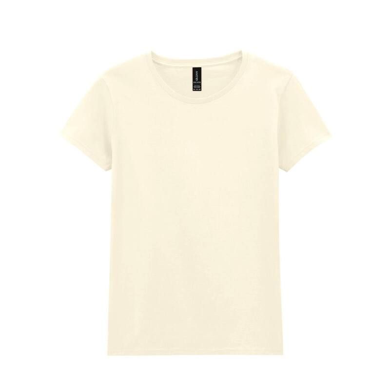 ギルダン レディース トップス Tシャツ コットン Gildan LadiesWomens Heavy Cotton Missy Fit Short Sleeve TShirt Off White オフホワイト