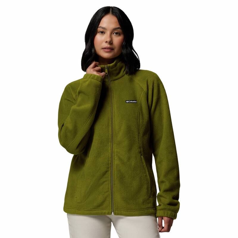 コロンビア レディース アウター ジャケット・ブルゾン フリース Womens Columbia Benton Springs ZipFront Fleece Jacket Mossy Green グリーン