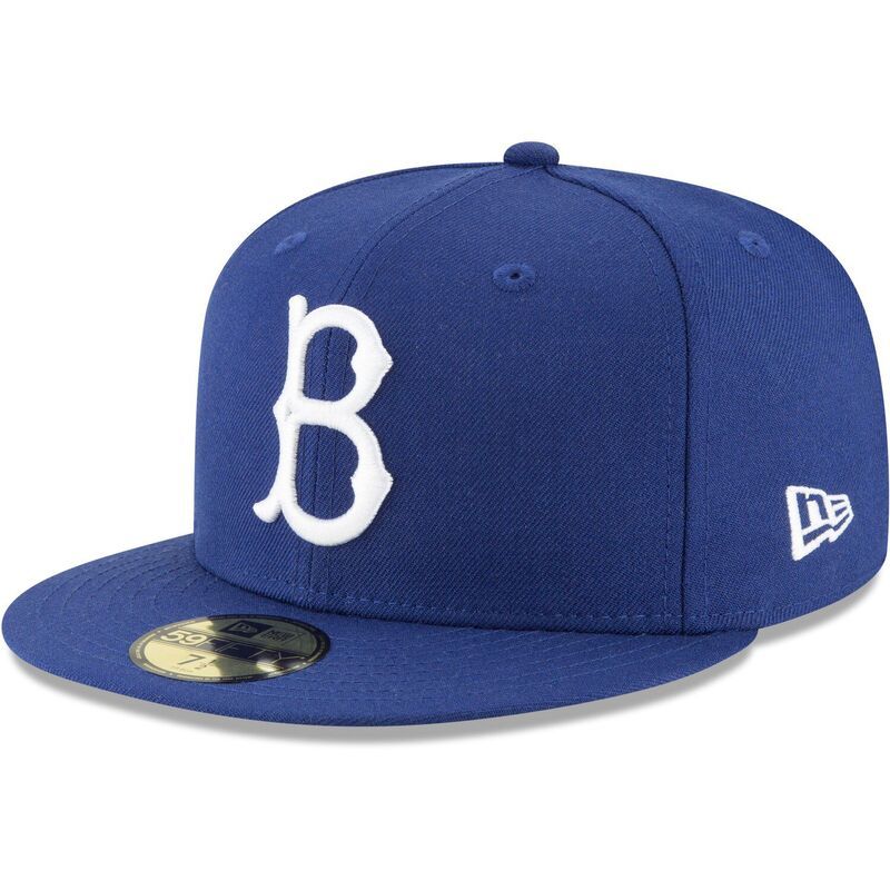 ニューエラ レディース アクセサリー 帽子 ウール Mens New Era Royal Brooklyn Dodgers Cooperstown Collection Wool 59FIFTY Fitted Hat Mlblue ブルー