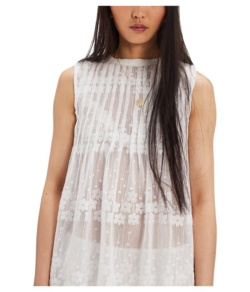 フリーピープル レディース トップス シャツ メッシュ Free People Moon Magic Mesh Tuniclean Ivory アイボリー