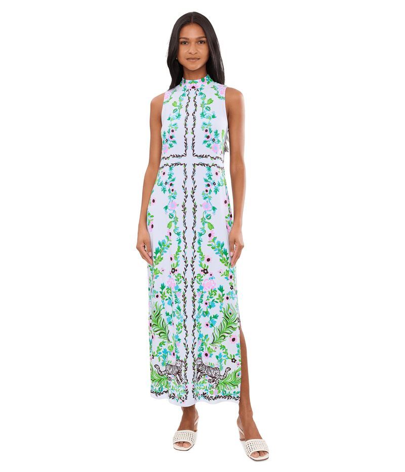 リリーピュリッツァー レディース トップス ワンピース マキシ Lilly Pulitzer Wellington Maxi Dress Resort White Ro ホワイト