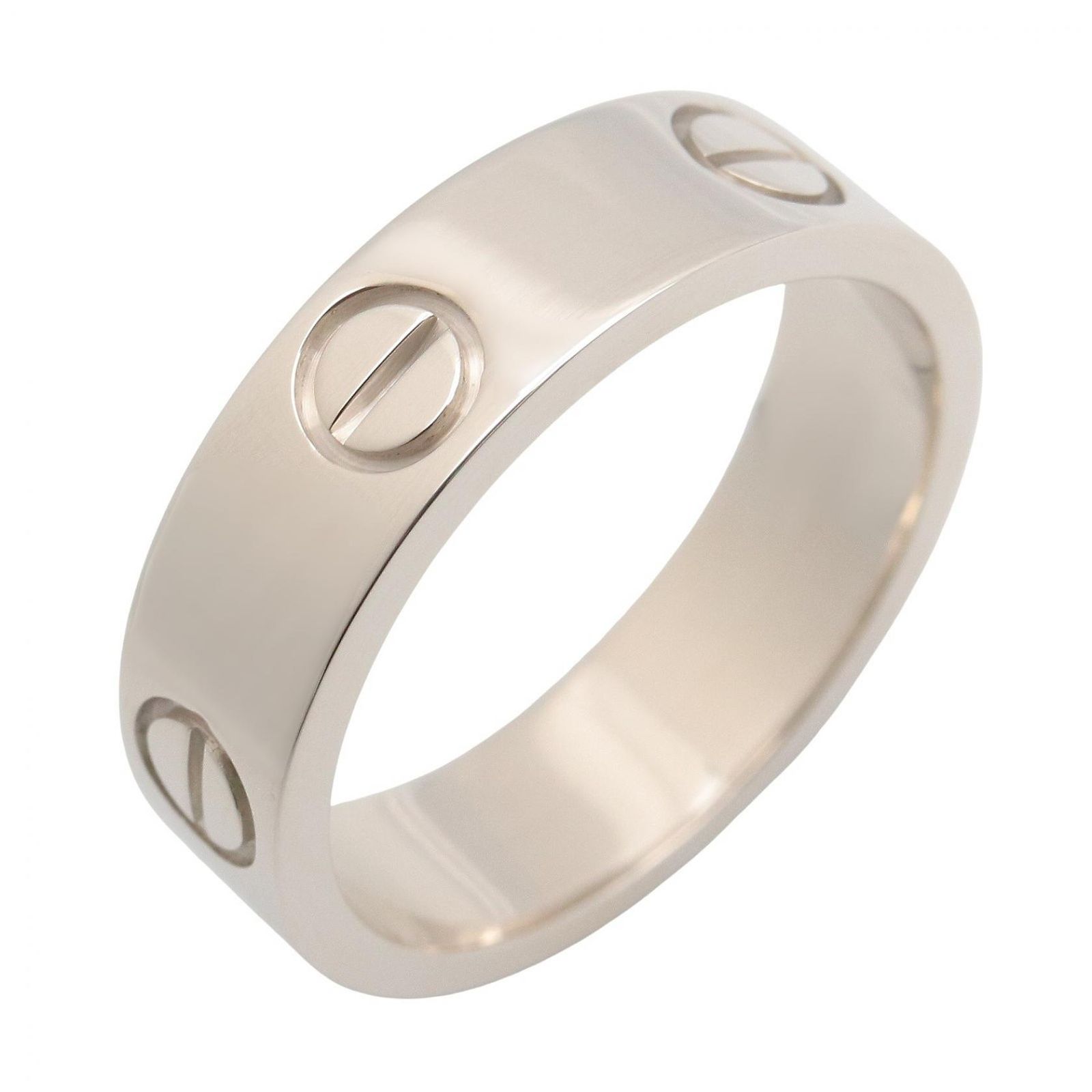 カルティエ CARTIER リング・指輪 ラブリング B4084700 K18WG（ホワイトゴールド） ラブリング ユニセックス Used A