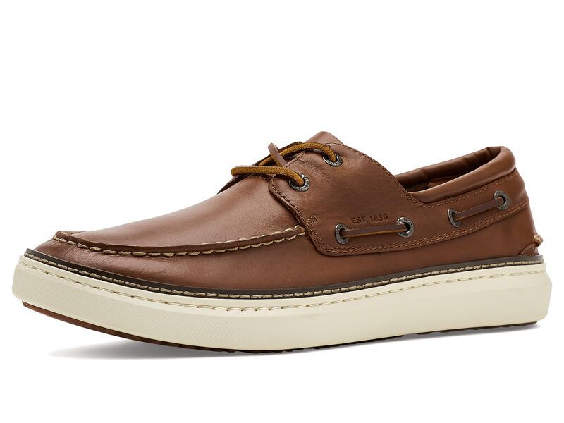 ジョンストンアンドマーフィー メンズ シューズ Johnston Murphy Mcguffey 2 Boat Shoes Tan Full Grain タン