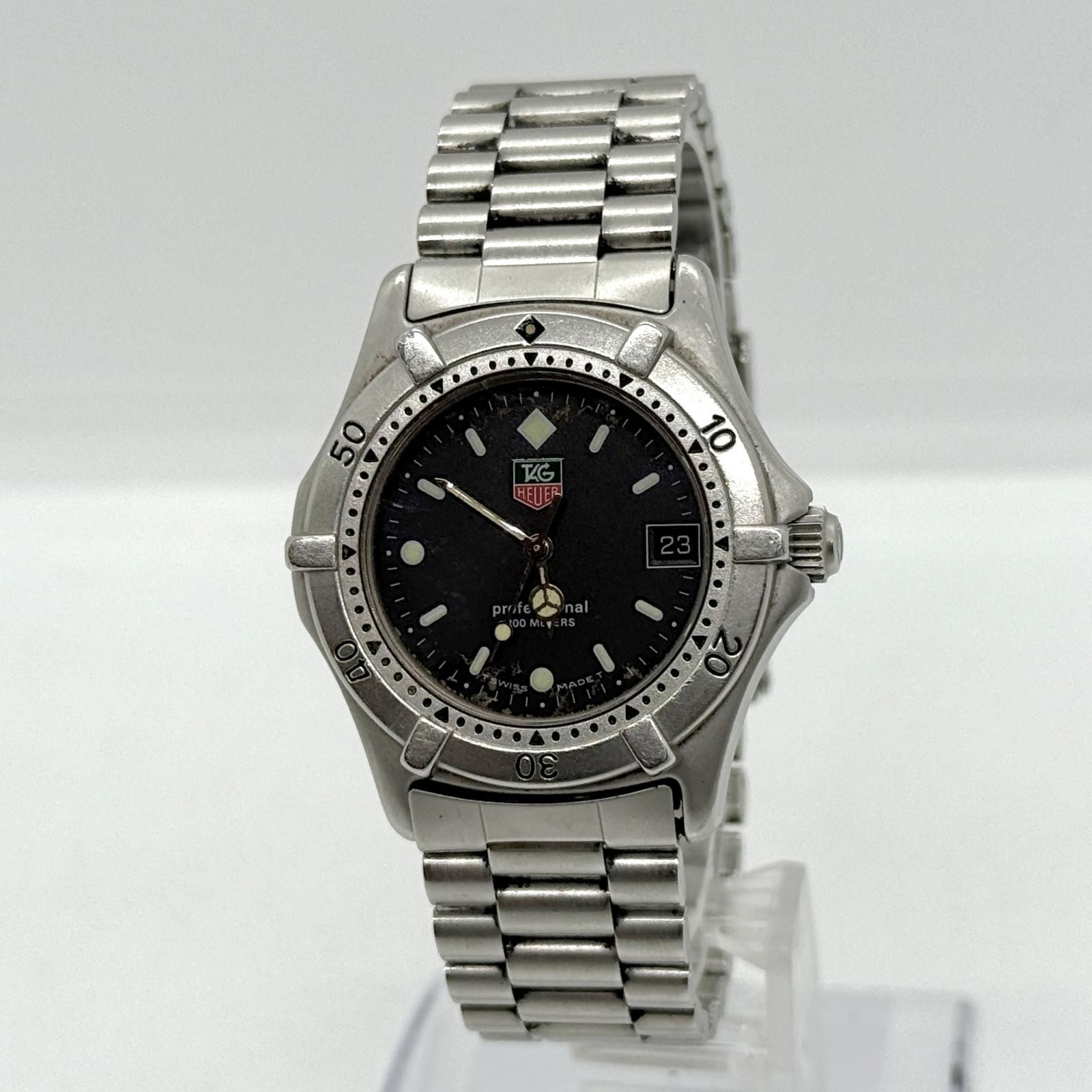TAG HEUER タグホイヤー プロフェッショナル 200m 962.013F-2 ブラック