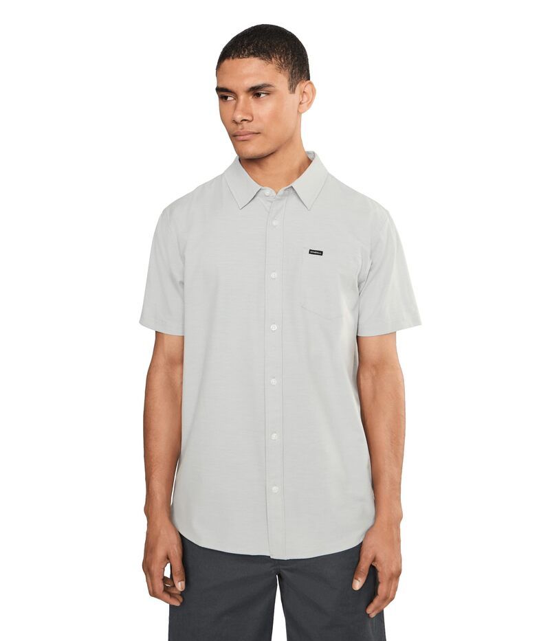 オニール メンズ トップス シャツ ONeillight Check Standard Short Sleeve Woven Shirt HighRise チェック