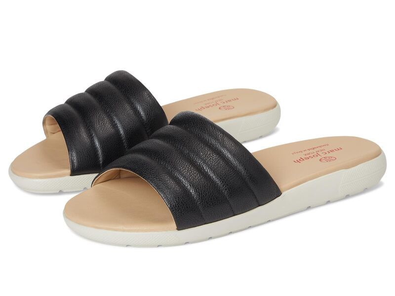 マークジョセフニューヨーク レディース シューズ サンダル Marc Joseph New York South Street Slide Black Napa Soft ブラック