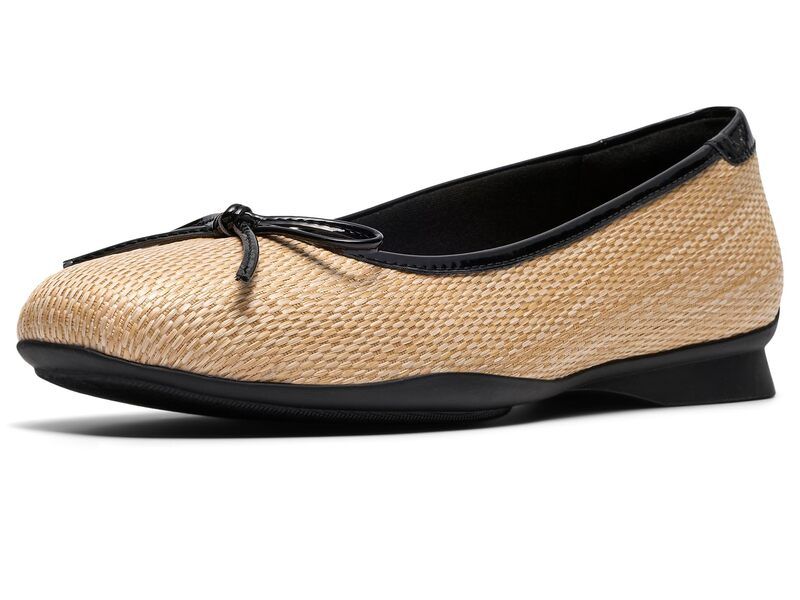 クラークス レディース シューズ サンダル Clarks Jazmynn Bow Black Interest ブラック