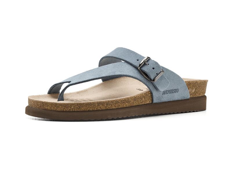 メフィスト レディース シューズ サンダル Mephisto Helen Sea Blue ブルー