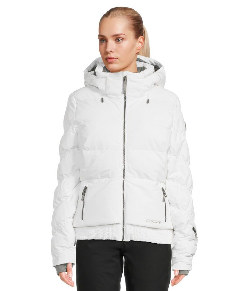 スパイダー レディース アウター コート ジャケット Spyder Haven Jacket White ホワイト