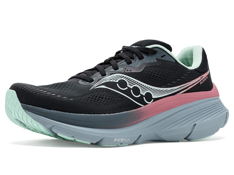 サッカニー レディース シューズ スニーカー Saucony Guide 19 BlackCalm ブラック