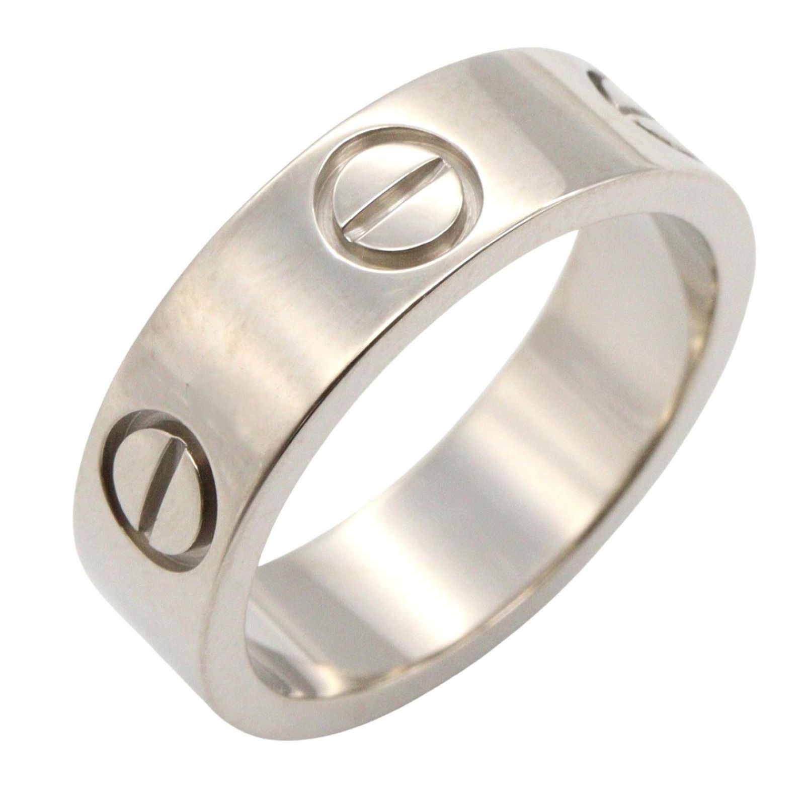 カルティエ CARTIER リング・指輪 ラブリング B4022650 K18WG（ホワイトゴールド） ラブリング ユニセックス Used A