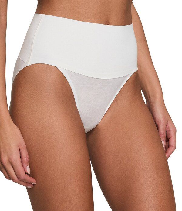 スパンク レディース アンダーウェア ブリーフパンツ コットン SPANXsupersmooth Undietectable Supima Cotton HiLeg Brief Powder 8,865円