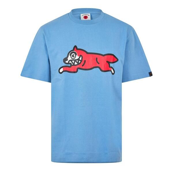 アイスクリーム メンズ トップス Tシャツ ICECREAMens TShirt Light Blue ブルー
