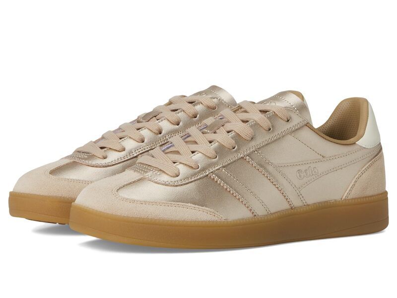 ゴラ レディース シューズ スニーカー トール Gola Viper Metallic GoldGum ゴールド