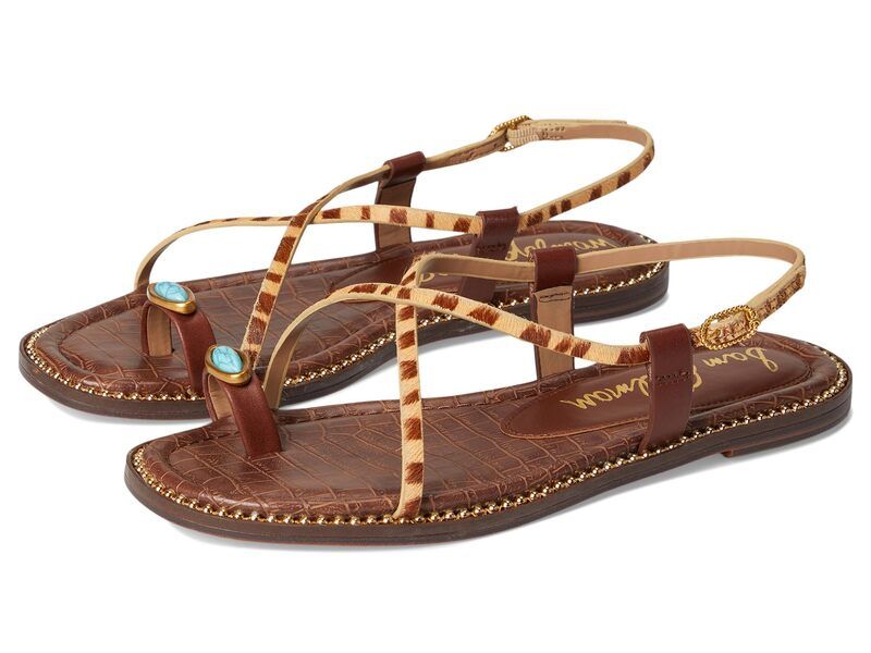 サムエデルマン レディース シューズ サンダル Sam Edelman Tenly Beechwood MultiBurnt Brandy マルチカラー