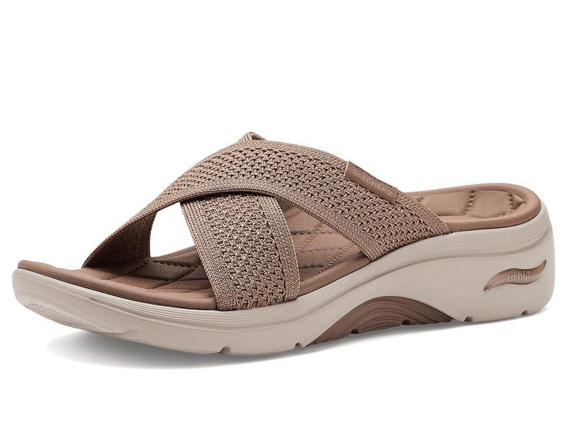 スケッチャーズ レディース シューズ サンダル SKECHERS OnTheGo Walk Arch Fit 20 Sandals Grace Mocha モカ