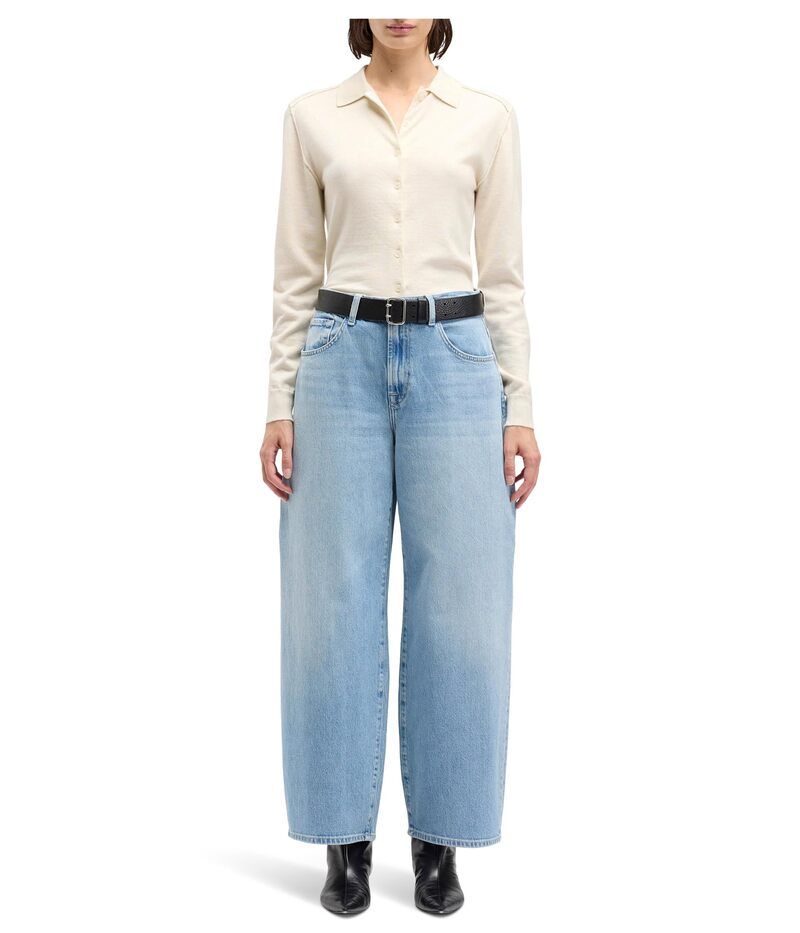 セブンフォーオールマンカインド レディース ボトムス デニムパンツ 7 For All Mankind Bonnie Curvilinear Seabreeze