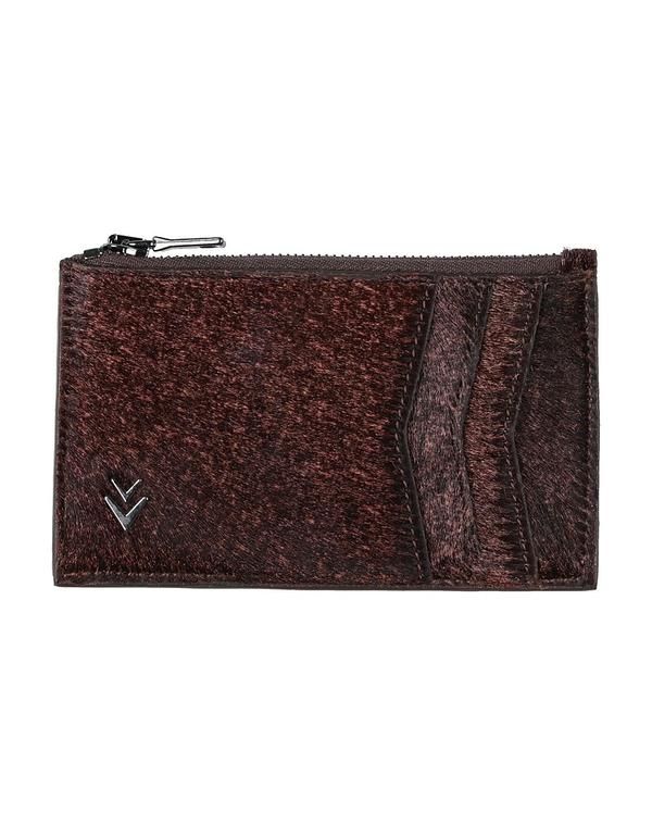 ジョンバルベイトス メンズ アクセサリー 財布 カードケース JOHN VARVATOS Dark Brown ブラウン