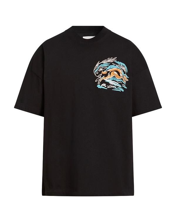 ジル・サンダー メンズ トップス Tシャツ JIL SANDER Black ブラック