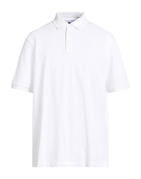 ハケット メンズ トップス ポロシャツ HACKETT White ホワイト