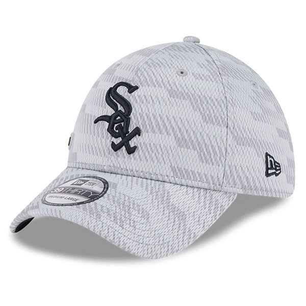 ニューエラ メンズ アクセサリー 帽子 Mens New Era Gray Chicago White Sox 2025 MLB Clubhouse 39THIRTY Flex Hat Gray グレー