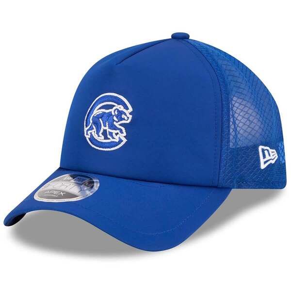 ニューエラ メンズ アクセサリー 帽子 Mens New Era Royal Chicago Cubs 2026 Batting Practice Alternate Apex 9FORTY Adjustable Hat Royal