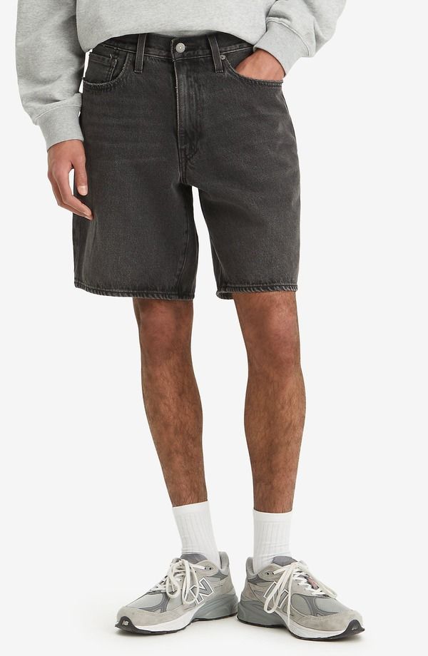 リーバイス メンズ ボトムス デニムパンツ ショートパンツ Levis 468 Stay Loose Denim Shorts We Got Motion Shorts デニム